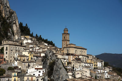 Historic building against blue sky