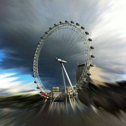 Ferris wheel against sky