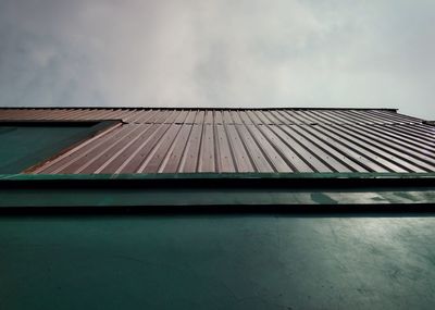 Low angle view of building against sky