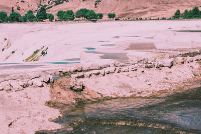 View of rocky landscape