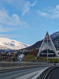 View of bridge against sky