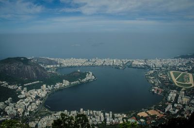 Aerial view of cityscape