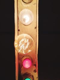 Close-up of light bulb