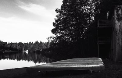 View of calm lake