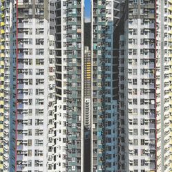 Full frame shot of residential buildings