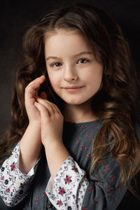 Portrait of a smiling young woman