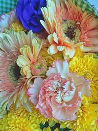 Close-up of multi colored flower bouquet