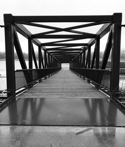 Footbridge in corridor