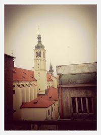 View of church