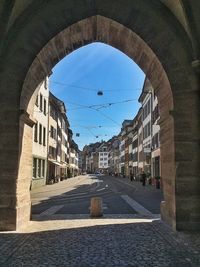 View of buildings in city