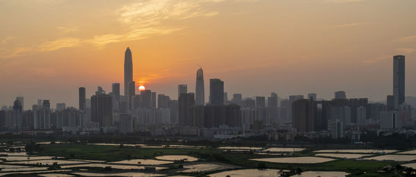 Ma tso lung at sunset, hong kong