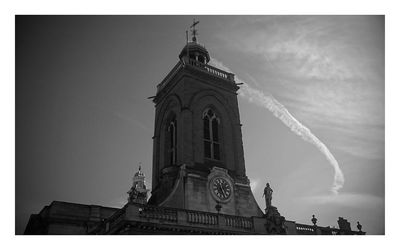 Low angle view of a temple