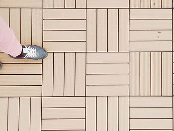 Close-up of wooden door