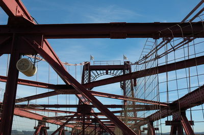 Low angle view of bridge