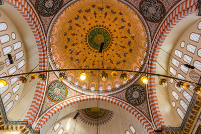 Low angle view of dome of building