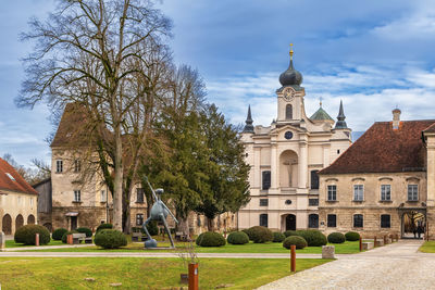 Church in raitenhaslach abbey near burghausen, germany