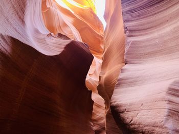 Full frame shot of rock formations