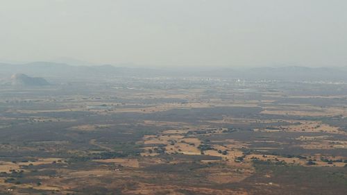 Aerial view of landscape