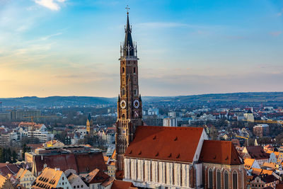 Cityscape against sky