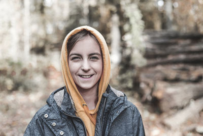 Portrait of smiling girl