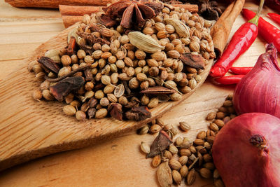 Close-up of fresh vegetables