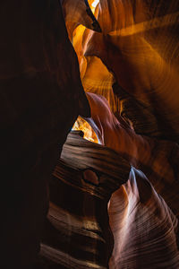 View of rock formations