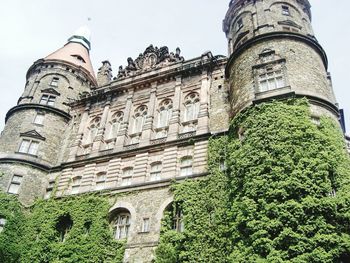 Low angle view of historical building against sky