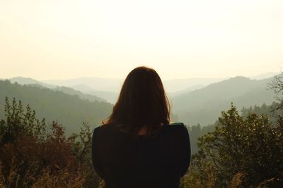 Scenic view of mountains