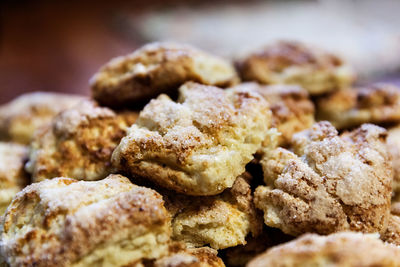 Close-up of cookies