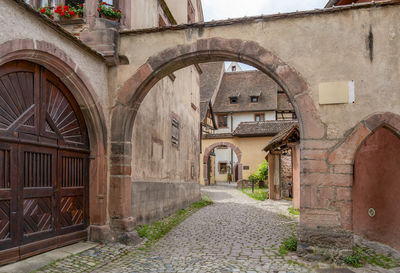 Exterior of historic building