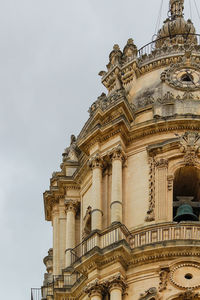 Low angle view of historical building against sky