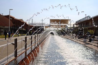 Walkway leading to building