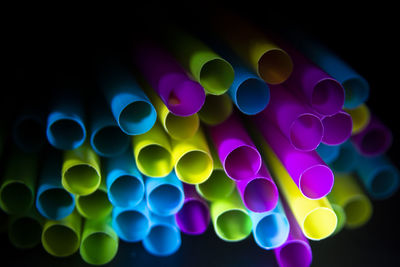 Close-up of multi colored balloons