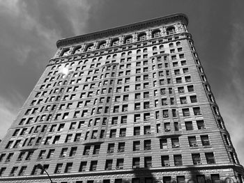 Low angle view of building against sky