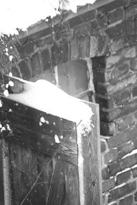 Low angle view of old building