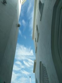 Low angle view of building against sky
