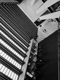 Low angle view of modern buildings