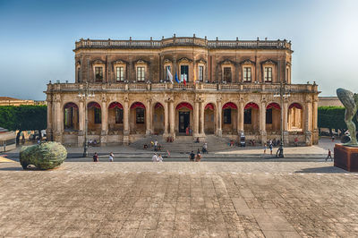 View of historical building