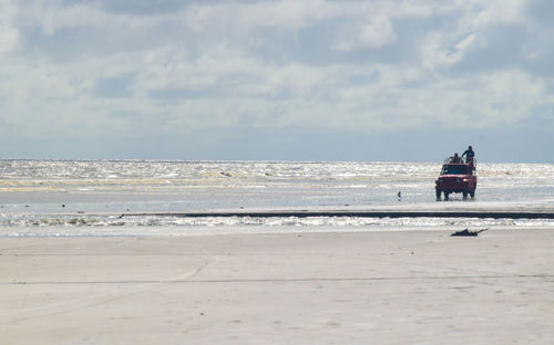 People on beach