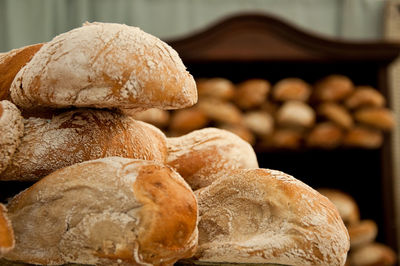 Close-up of bread