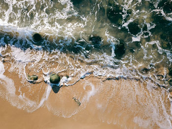 Full frame shot of sea water