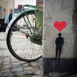 Train at parking lot