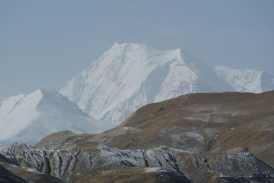 Shishapangma - view from gyirong county area