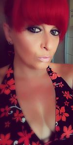 Portrait of young woman