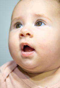 Close-up of cute boy