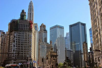 Skyscrapers in city