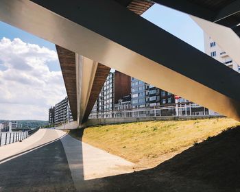 View of modern building against sky