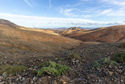 Landscape at viewpoint mirador astronomico de sicasumbre between pajara and la pared