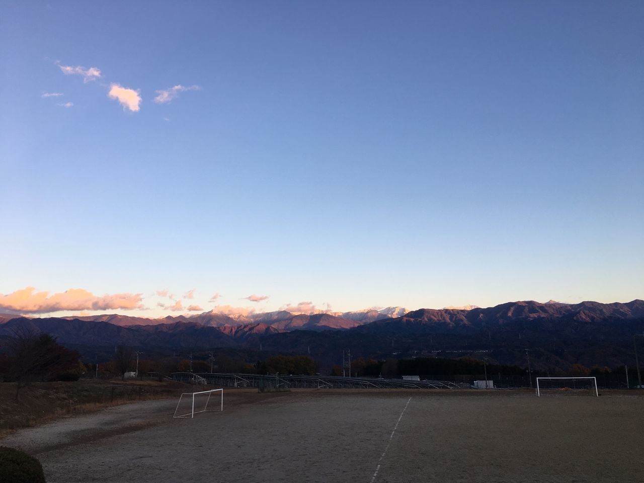 mountain, nature, landscape, scenics, tranquility, beauty in nature, tranquil scene, no people, mountain range, outdoors, blue, sky, clear sky, sunset, day