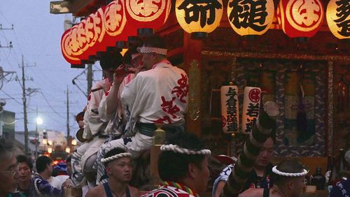 Group of people in traditional clothing